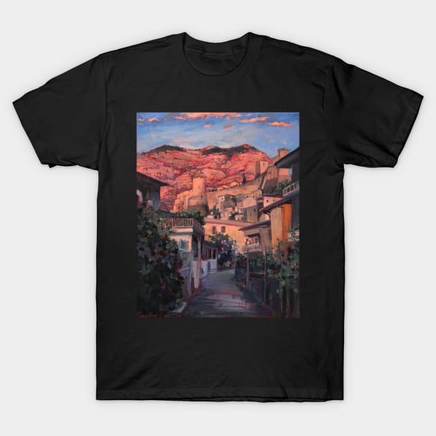 Itri Castle 3 | T-Shirt by Art Shop Geneva